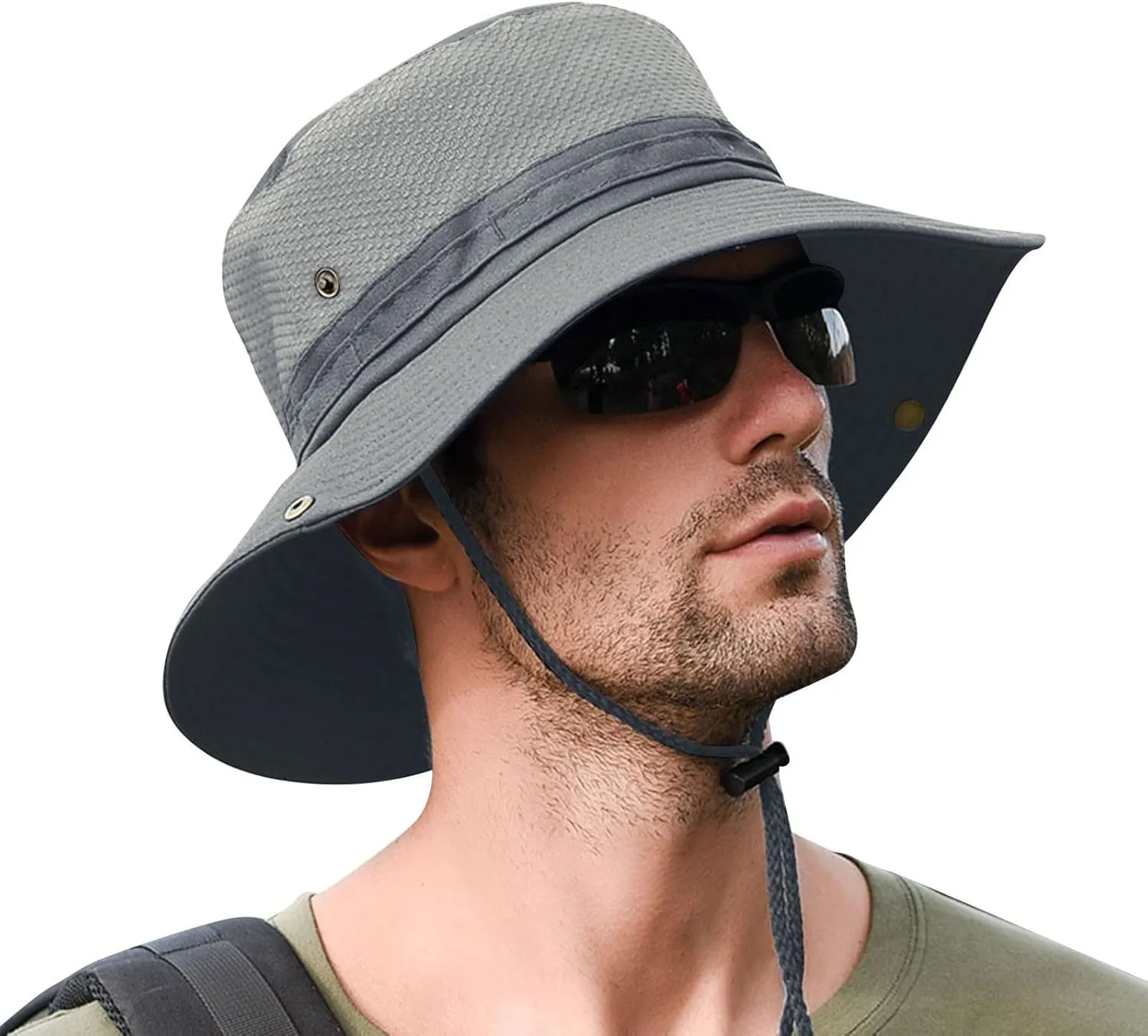 Sun Bucket Hat for Women Men Wide Brim UPF 50  Fishing & Beach Bucket Hats Summer Outdoor Sun Hat