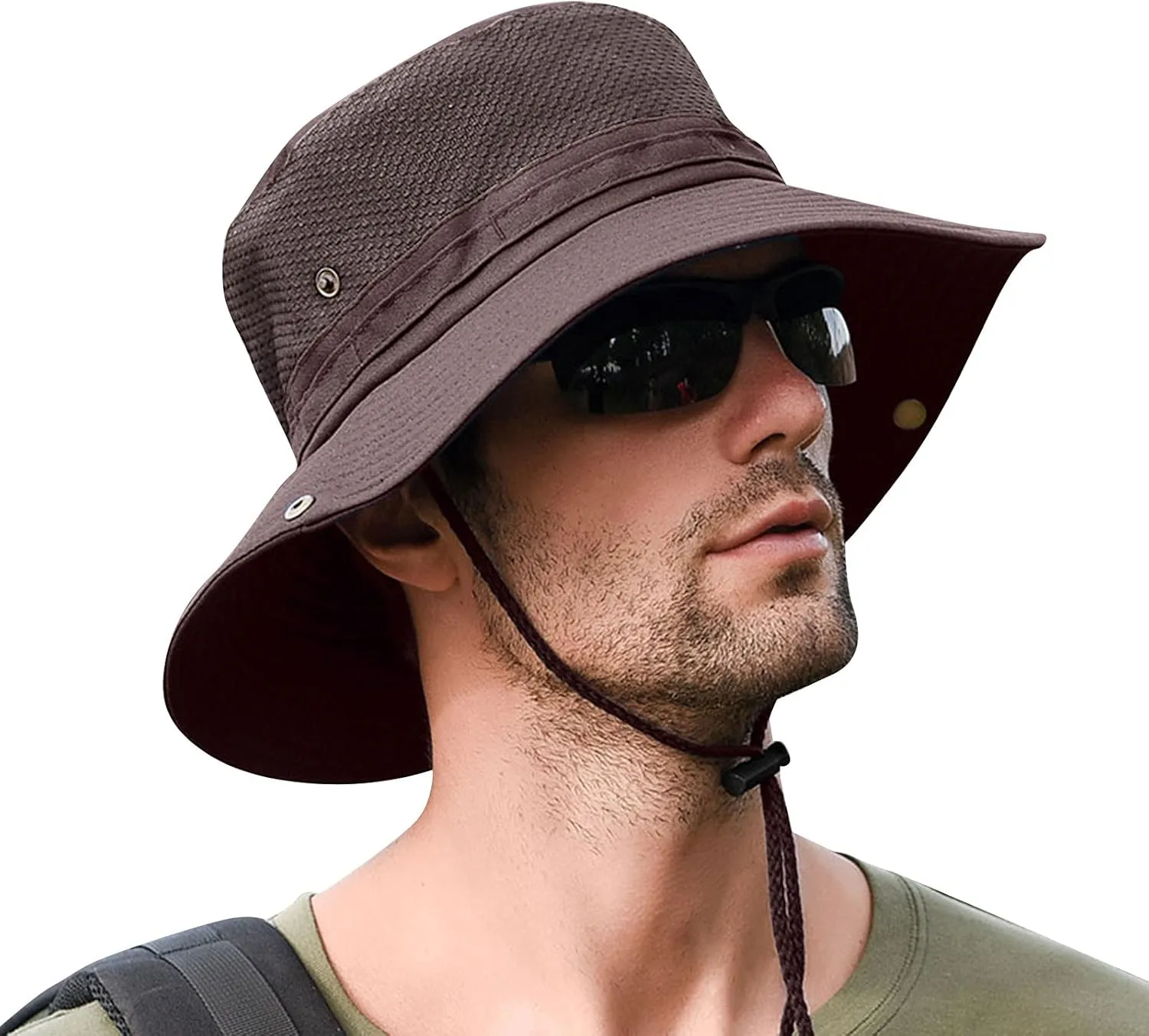 Sun Bucket Hat for Women Men Wide Brim UPF 50  Fishing & Beach Bucket Hats Summer Outdoor Sun Hat