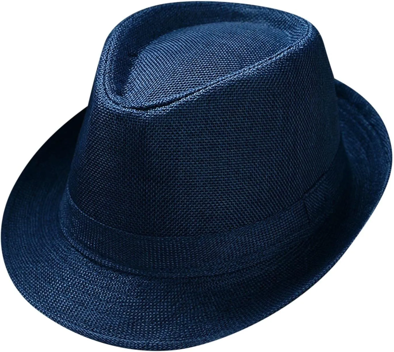 Unisex Short Brim Fedora Hats for Men Women Summer Classic Straw Fedora Sun Cap Fashion Panama Hats 2025
