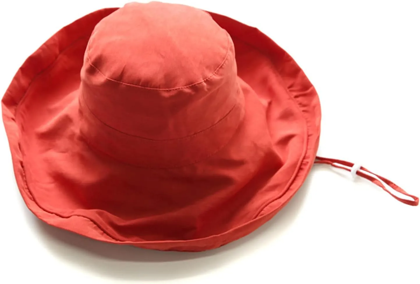 Women's Cotton Wide Brim Sun Hats Vintage Cloche Bucket Hats Rollable Fisherman Sun Cap Beach Travel Accessories