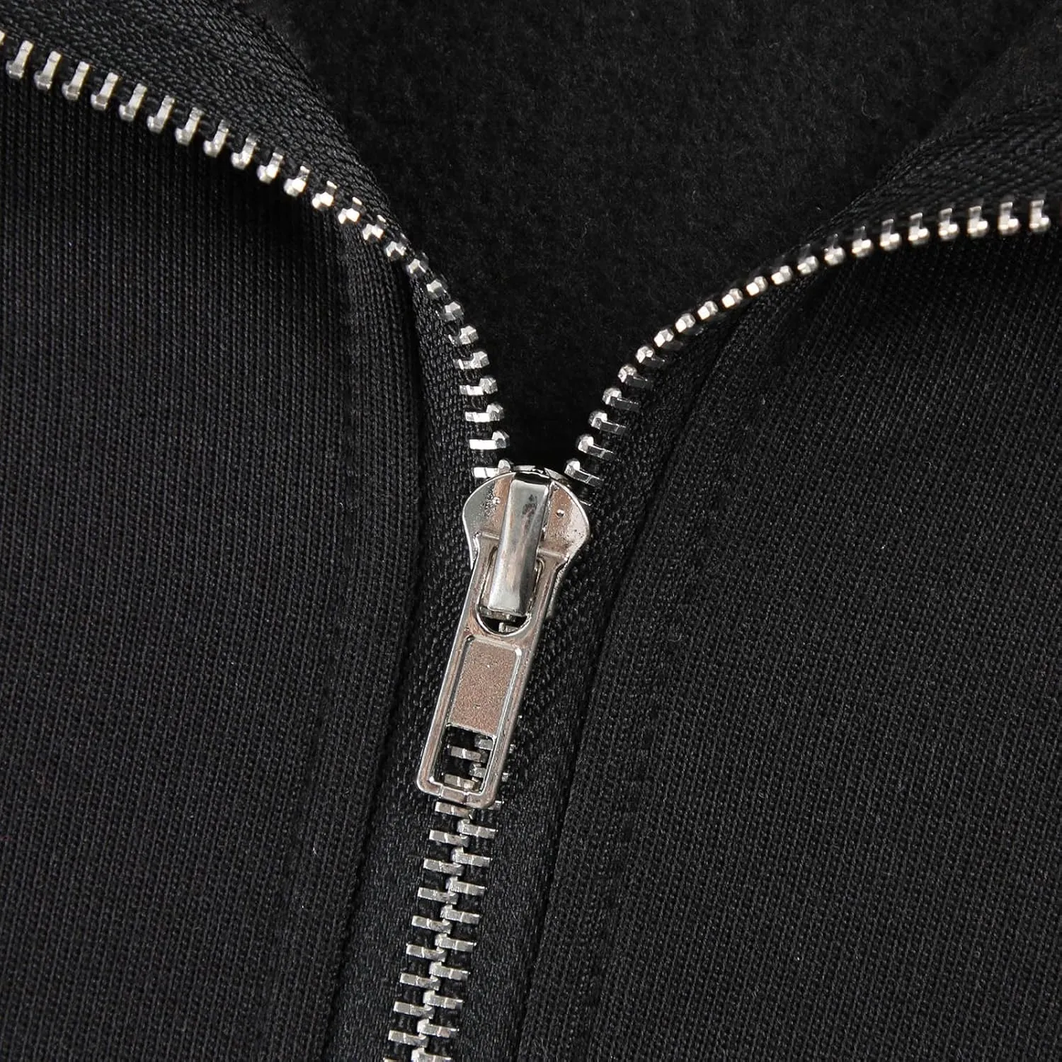 Women's Full Zip Up Fleece Cropped Hoodies Casual Zipper Sweater Long Sleeve Hooded Sweatshirts Pockets Jacket