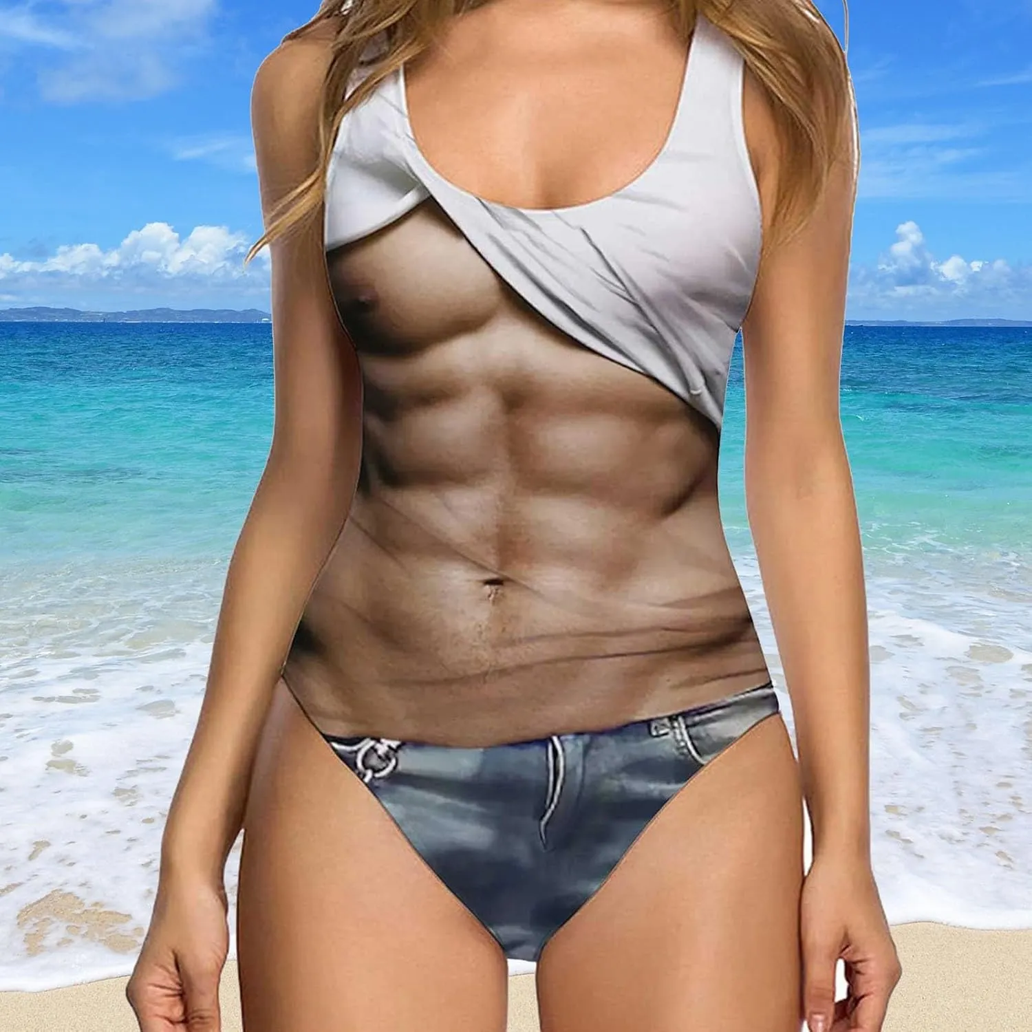 Women's One Piece Swimsuits Deep V Swimsuit Color Block Swimwear Womens Bathing Suit Womens Bathing Suit One