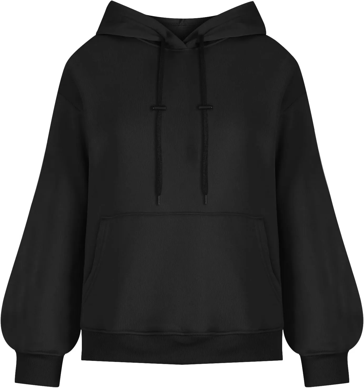 Womens Oversized Hoodies Trendy 2024 Casual Loose Fleece Hooded Sweatshirts Fall Pullover Sweaters Y2K Clothes
