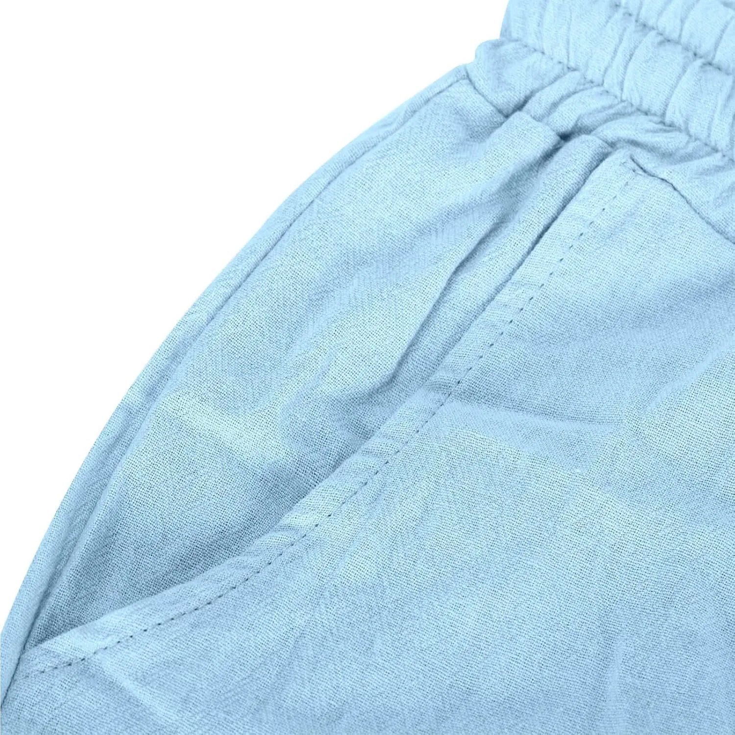 Women's Straight Leg Knee Length Shorts Capris Lightweight Quick Dry Sports Wide Legs Shorts for Summer Vacation