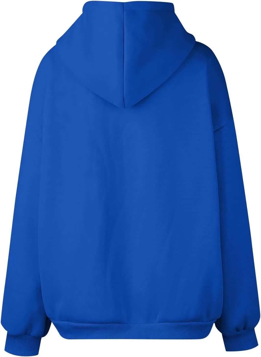 Womens Zip Up Hoodies Casual Long Sleeve Oversized Sweatshirts Fleece Y2k Jacket 2024 Fall Fashion Clothes with Pockets