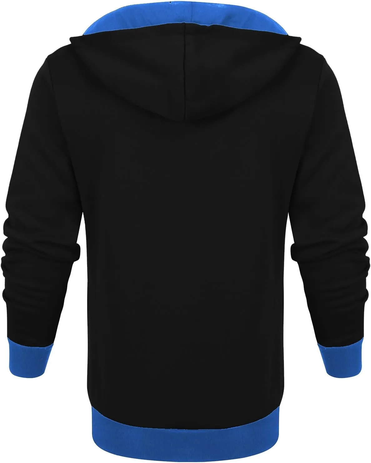Ymosrh Mens Coats Winter Men's Casual Camouflage Sports Sweatshirt Long Sleeve Zipper Hooded Jacket Coat