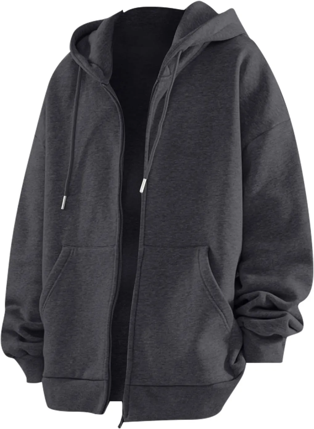 Ymosrh Men's Fashion Hoodies Long Sleeve Zip Up Hooded Sweatshirts with Pockets Gym Training Hoodie Jacket Coat, M-3XL