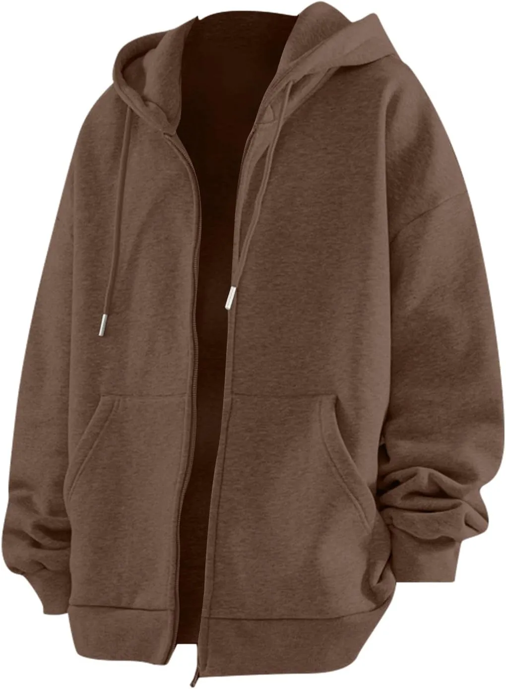 Ymosrh Men's Fashion Hoodies Long Sleeve Zip Up Hooded Sweatshirts with Pockets Gym Training Hoodie Jacket Coat, M-3XL