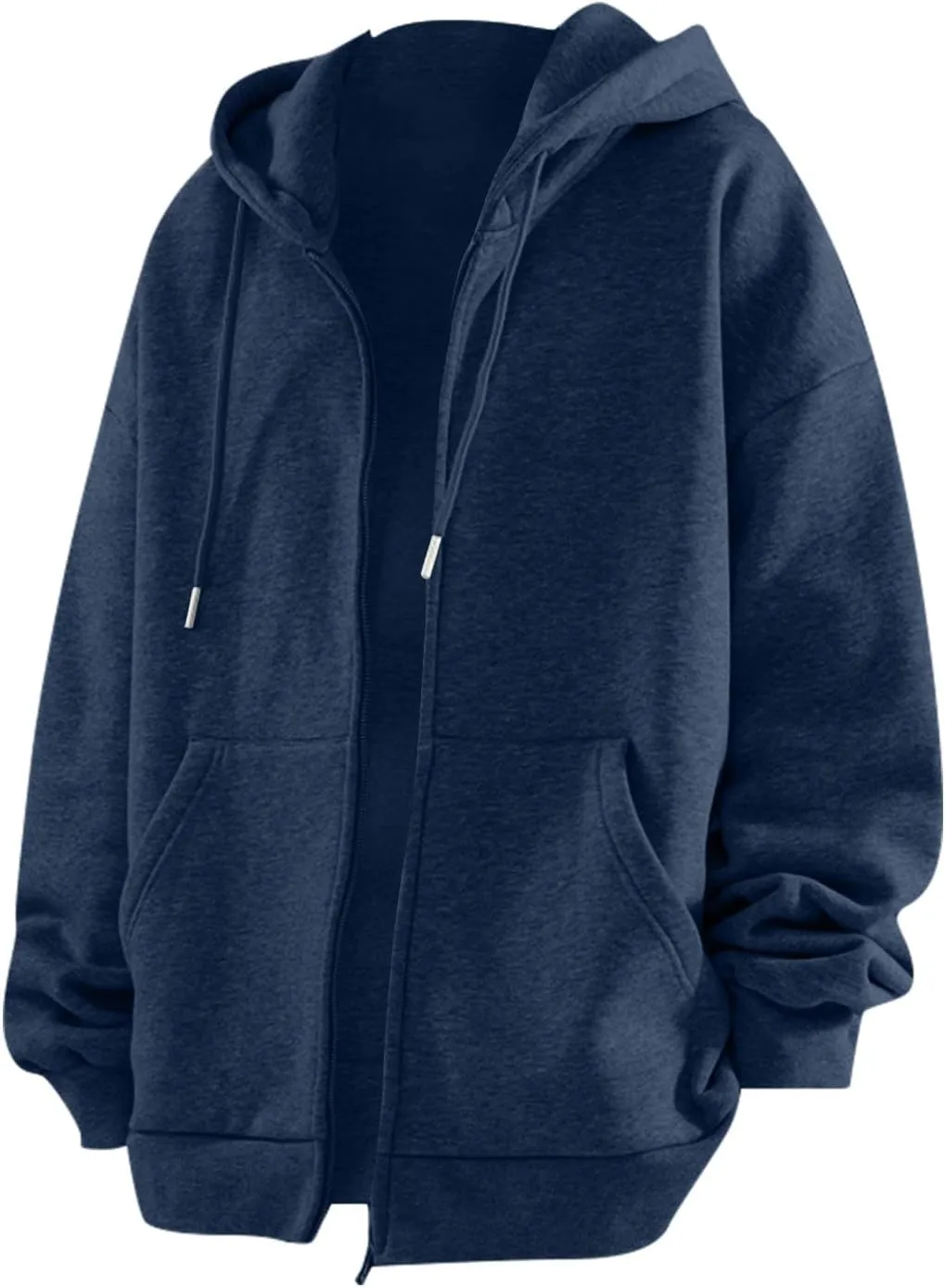 Ymosrh Men's Fashion Hoodies Long Sleeve Zip Up Hooded Sweatshirts with Pockets Gym Training Hoodie Jacket Coat, M-3XL