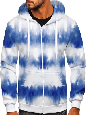 Ymosrh Men's Sweatshirts Casual Zip Up Hoodies Pullover Long Sleeve Hooded Sweatshirts Fashion Hoodies &, XL-6XL