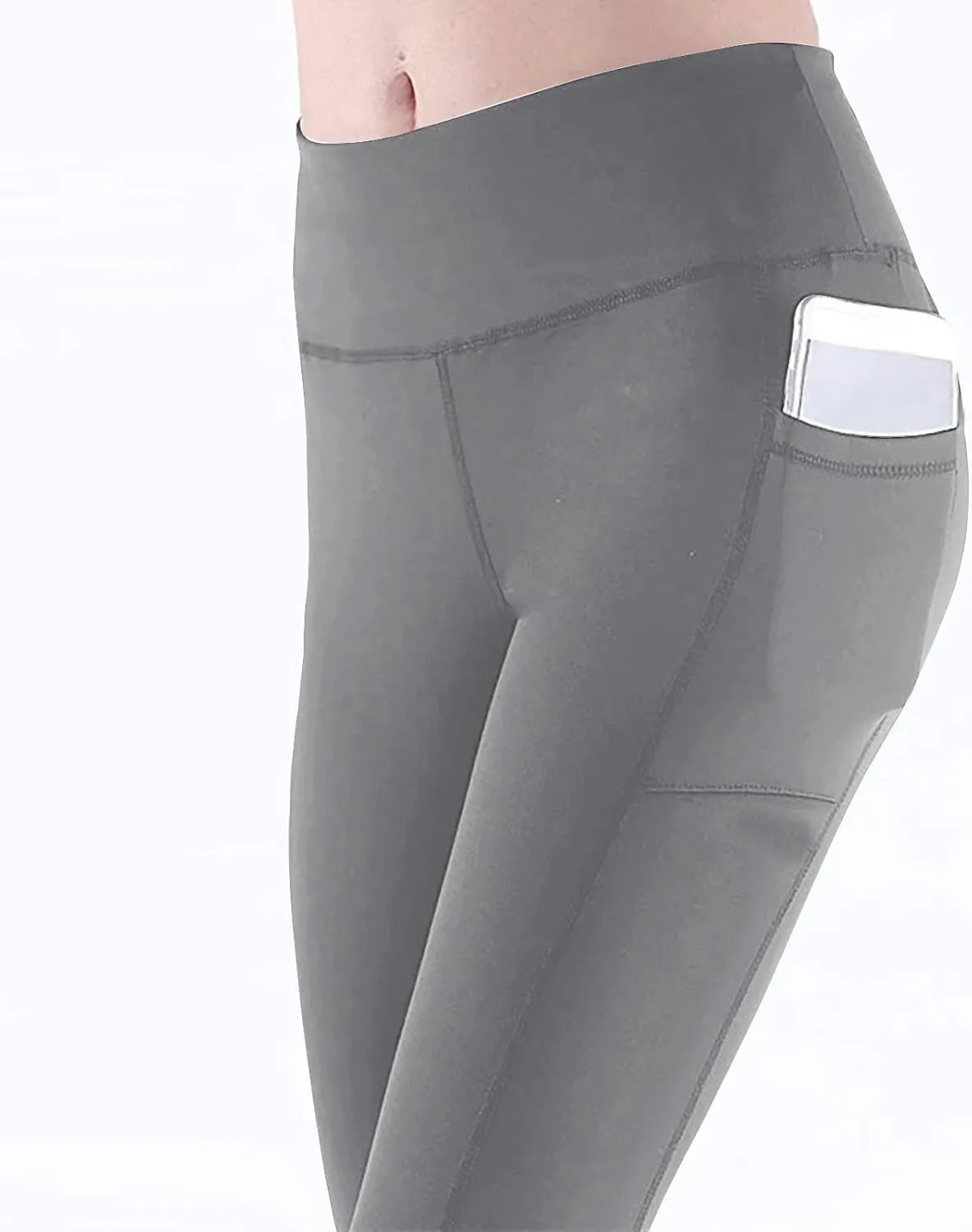 Yoga Pants Women Leggings with Pockets High Waisted Yoga Leggings Tummy Control Pant Workout Athletic Pants 2025