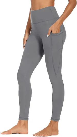 Yoga Pants Women Leggings with Pockets High Waisted Yoga Leggings Tummy Control Pant Workout Athletic Pants 2025