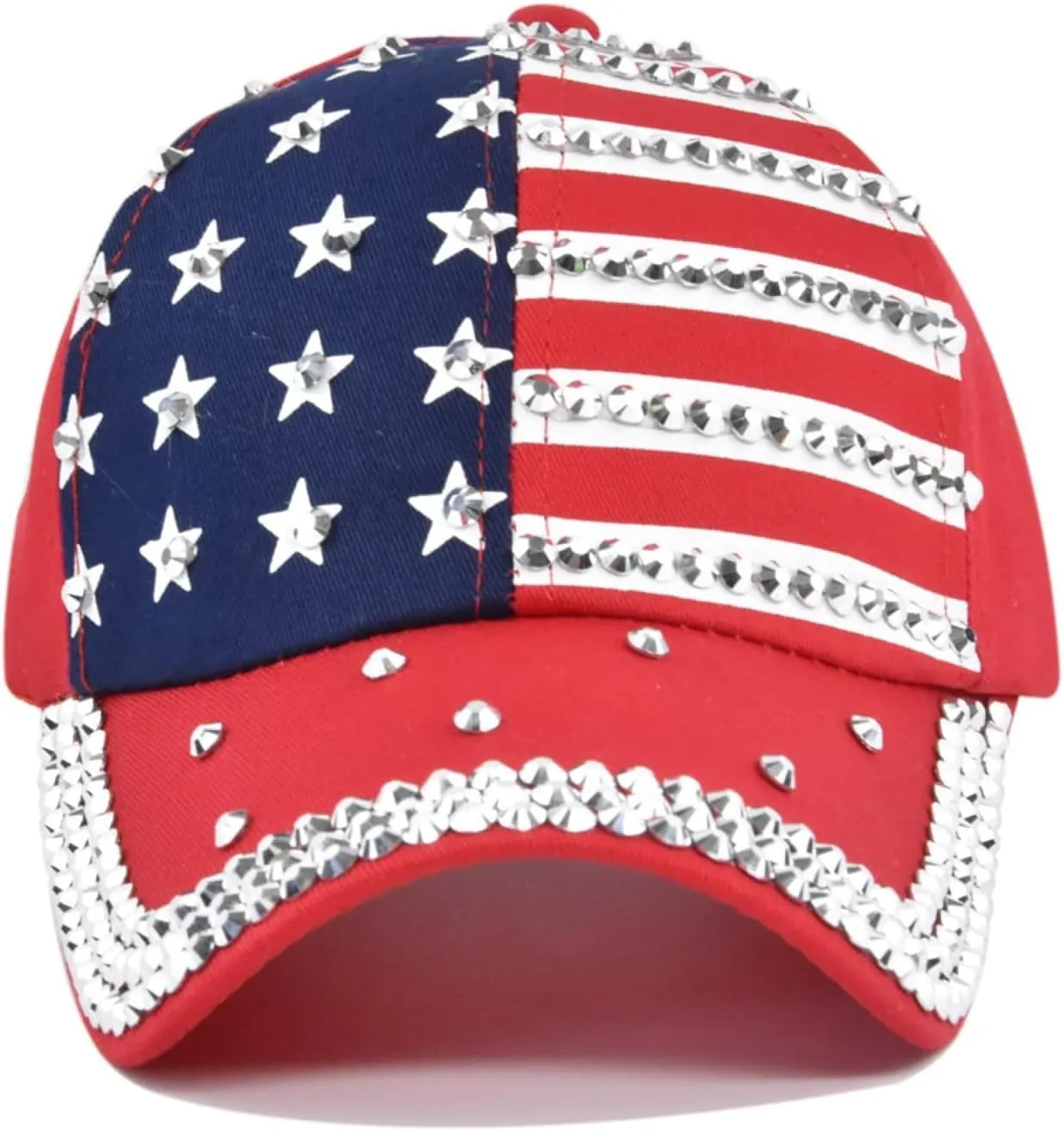 YOLAI American Flag Baseball Caps USA Patriotic Hats Baseball Sports Sun Hat for Men Women 4Th of July Baseball