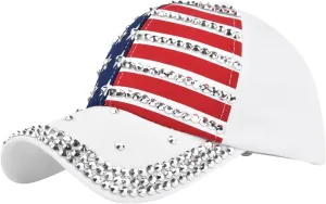YOLAI American Flag Baseball Caps USA Patriotic Hats Baseball Sports Sun Hat for Men Women 4Th of July Baseball