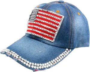 YOLAI American Flag Baseball Caps USA Patriotic Hats Baseball Sports Sun Hat for Men Women 4Th of July Baseball