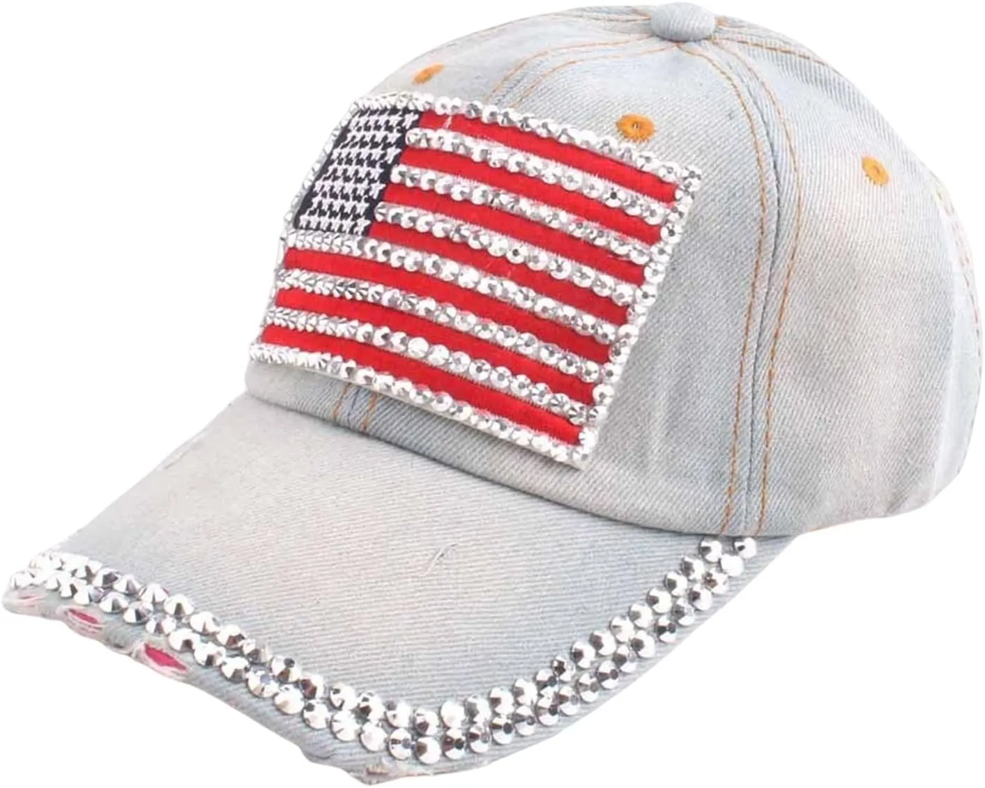 YOLAI American Flag Baseball Caps USA Patriotic Hats Baseball Sports Sun Hat for Men Women 4Th of July Baseball