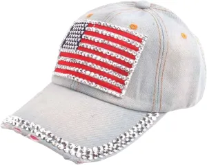 YOLAI American Flag Baseball Caps USA Patriotic Hats Baseball Sports Sun Hat for Men Women 4Th of July Baseball